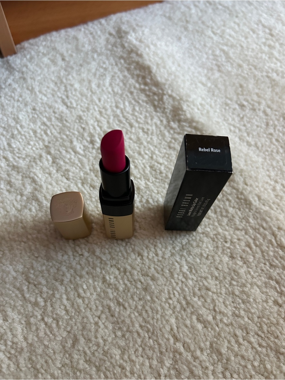 Bobbi Brown Rebel Rose Lipstick - Deep Rose Pink